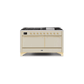ILVE Majestic II Series 60 Inch Dual Fuel Freestanding Range Gas/Propane UM15FDQNS3