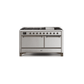 ILVE Majestic II Series 60 Inch Dual Fuel Freestanding Range Gas/Propane UM15FDQNS3