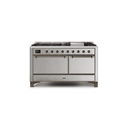 ILVE Majestic II Series 60 Inch Dual Fuel Freestanding Range Gas/Propane UM15FDQNS3