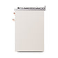 ILVE Nostalgie II 30" Dual Fuel Range with 5 Sealed Burners Solid Door - UP30QNMP