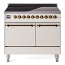 ILVE Nostalgie II 40" Electric Range with 6 Induction Elements Solid Door - UPDI406QNMP