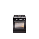 ILVE Professional Plus II 30-Inch Freestanding Dual Fuel Range with 5 Sealed Burner - UP30WMP