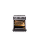 ILVE Professional Plus II 30-Inch Freestanding Dual Fuel Range with 5 Sealed Burner - UP30WMP