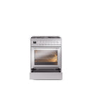 ILVE Professional Plus II 30-Inch Freestanding Dual Fuel Range with 5 Sealed Burner - UP30WMP