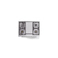 ILVE Professional Plus II 36-Inch Freestanding Dual Fuel Range with 6 Sealed Burner - UP36FWMP
