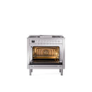 ILVE Professional Plus II 36-Inch Freestanding Dual Fuel Range with 6 Sealed Burner - UP36FWMP