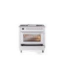ILVE Professional Plus II 36-Inch Freestanding Dual Fuel Range with 6 Sealed Burner - UP36FWMP