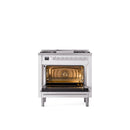 ILVE Professional Plus II 36-Inch Freestanding Dual Fuel Range with 6 Sealed Burner - UP36FWMP