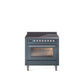 ILVE Professional Plus II 36-Inch Induction Range - UPI366WMP