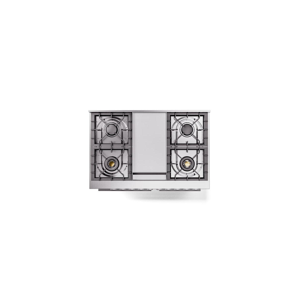 ILVE Professional Plus II 40-Inch Freestanding Dual Fuel Range with 6 Sealed Burner - UPD40FWMP