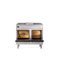ILVE Professional Plus II 40-Inch Freestanding Dual Fuel Range with 6 Sealed Burner - UPD40FWMP