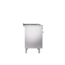 ILVE Professional Plus II 40-Inch Freestanding Dual Fuel Range with 6 Sealed Burner - UPD40FWMP