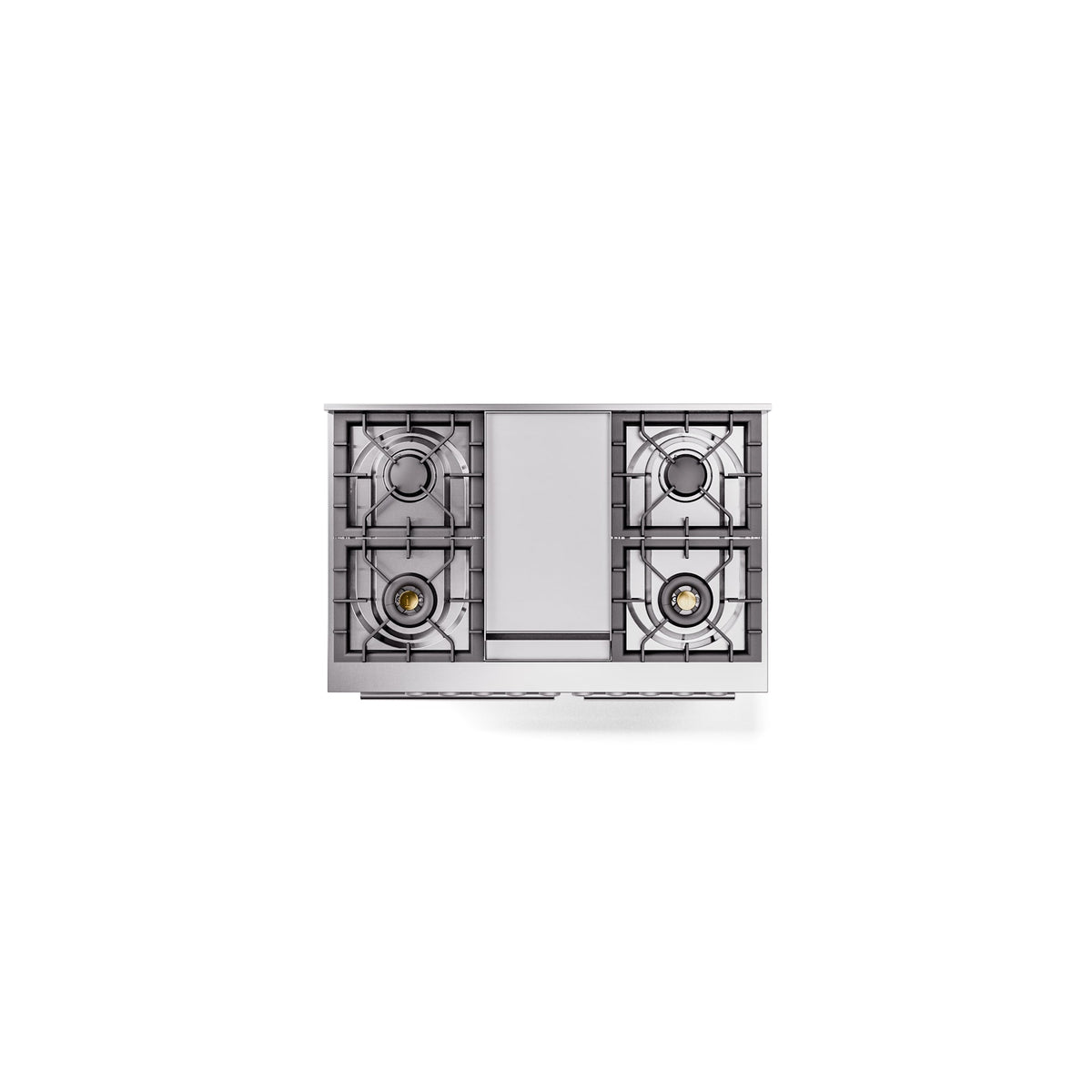 ILVE Professional Plus II 40-Inch Freestanding Dual Fuel Range with 6 Sealed Burner - UPD40FWMP