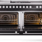 ILVE Professional Plus II 60 Inch Dual Fuel Freestanding Range in Stainless Steel with Trim - UP60FSWMP