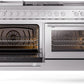 ILVE Professional Plus II 60 Inch Dual Fuel Freestanding Range in Stainless Steel with Trim - UP60FSWMP