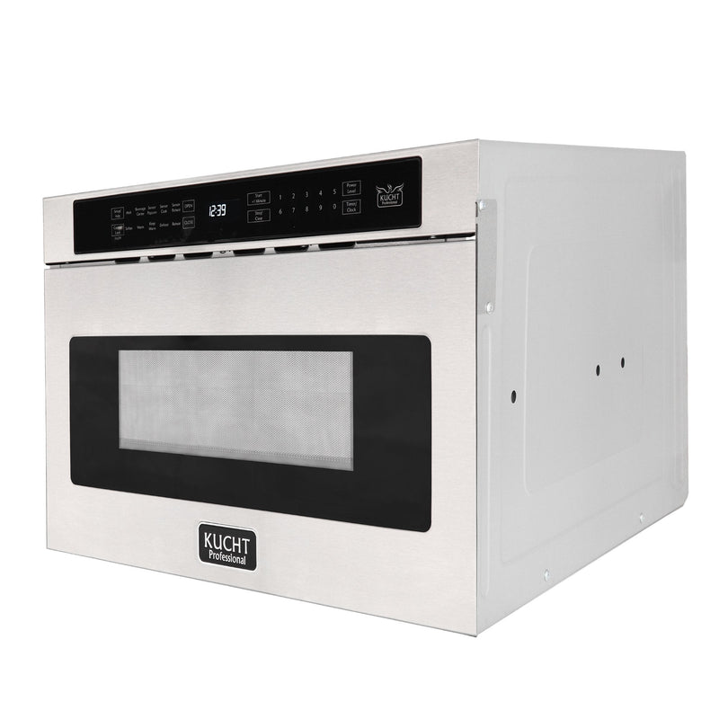 Kucht 24-Inch 1.2 Cu. Ft. Microwave Drawer in Stainless Steel (KMD24S)
