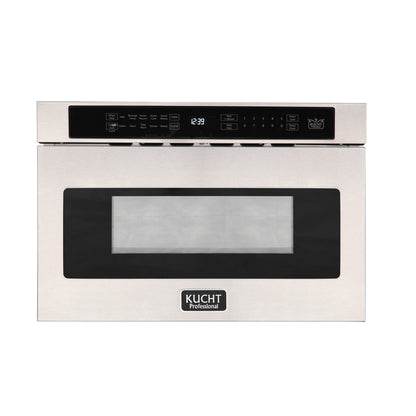 Kucht 24-Inch 1.2 Cu. Ft. Microwave Drawer in Stainless Steel KMD24S
