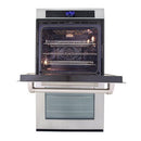 Kucht 30-Inch 10 cu. ft. Double Electric Wall Oven with True Convection and Self-Cleaning in Stainless Steel - KWO620