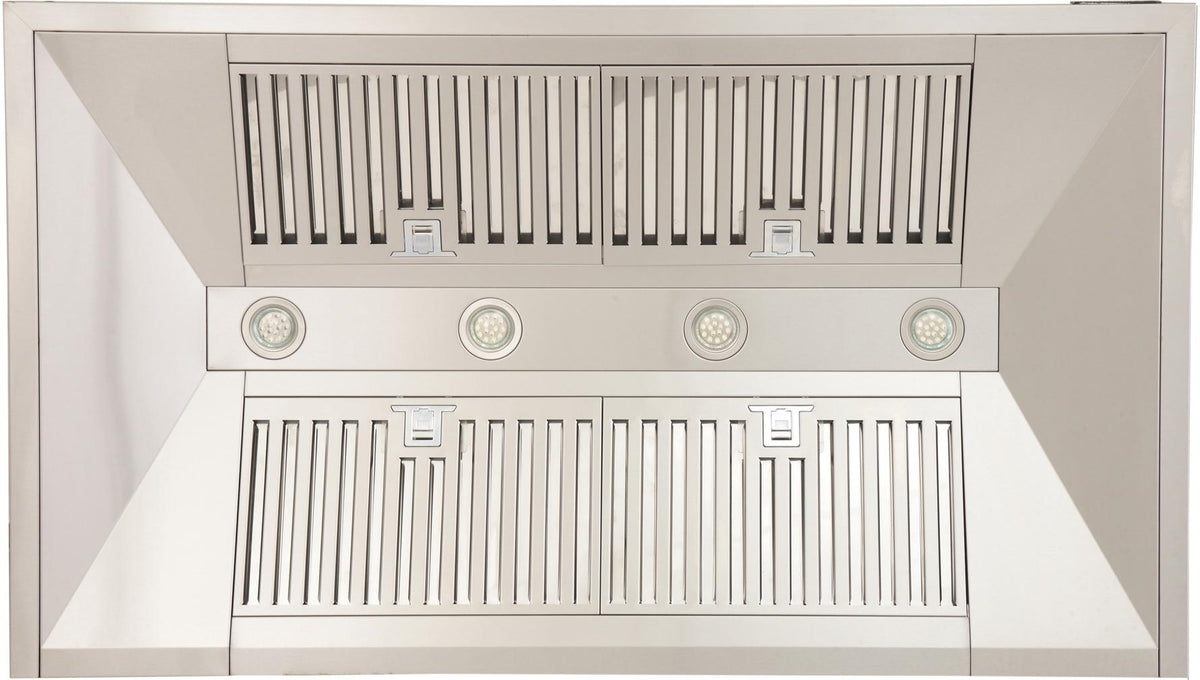 Kucht 48-Inch Wall Mounted Range Hood in Stainless Steel KRH4810A