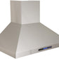 Kucht 48-Inch Wall Mounted Range Hood in Stainless Steel KRH4810A