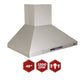 Kucht 48-Inch Wall Mounted Range Hood in Stainless Steel KRH4810A