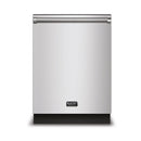 Kucht 5-Piece Appliance Package - 36-Inch Dual Range, Refrigerator, Under Cabinet Hood, Dishwasher, & Microwave Oven in Stainless Steel