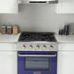 Kucht 30-Inch 4.2 Cu. Ft. Gas Range - Sealed Burners and Convection Oven in Blue KNG301-B
