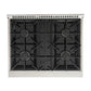 Kucht 30-Inch 4.2 Cu. Ft. Gas Range - Sealed Burners and Convection Oven in Blue KNG301-B