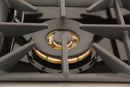 Kucht 30-Inch 4.2 Cu. Ft. Gas Range - Sealed Burners and Convection Oven in Green KNG301-G