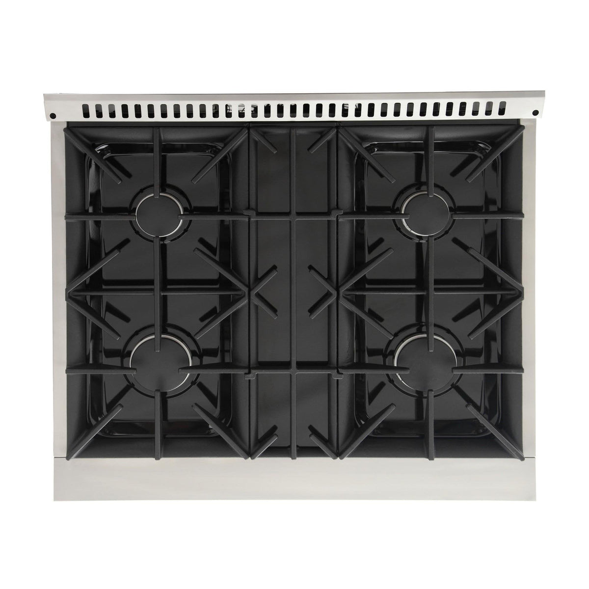Kucht 30-Inch 4.2 Cu. Ft. Gas Range - Sealed Burners and Convection Oven in Red KNG301-R