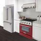 Kucht 30-Inch 4.2 Cu. Ft. Gas Range - Sealed Burners and Convection Oven in Red KNG301-R