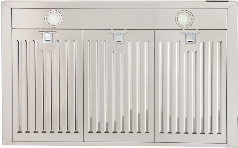 Kucht 30-Inch Wall Mounted Range Hood 900CFM in Stainless Steel with Modern Thin Design KRH3011A