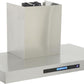 Kucht 30-Inch Wall Mounted Range Hood 900CFM in Stainless Steel with Modern Thin Design KRH3011A