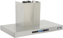Kucht 30-Inch Wall Mounted Range Hood 900CFM in Stainless Steel with Modern Thin Design KRH3011A