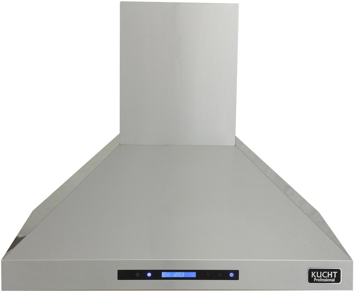Kucht 30-Inch Wall Mounted Range Hood in Stainless Steel with Digital Display KRH3010A