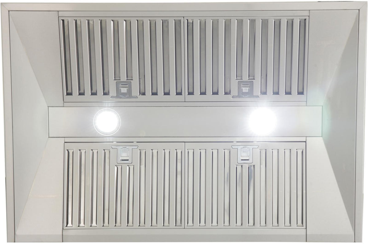 Kucht 30-Inch Wall Mounted Range Hood in Stainless Steel with Digital Display KRH3010A