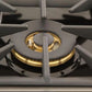 Kucht Professional 36 in. 5.2 cu ft. Natural Gas Range, Range Hood, Dishwasher & Microwave Drawer Package, AP-KNG361-S-4