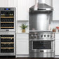 Kucht Professional 36 in. 5.2 cu ft. Natural Gas Range, Range Hood & Microwave Drawer Package, AP-KNG361-S-7
