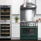 Kucht 36-Inch 5.2 Cu. Ft. Gas Range - Sealed Burners and Convection Oven in Green KNG361-G