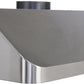 Kucht 36-Inch Under Cabinet Range Hood 900CFM in Stainless Steel with Digital Display KRH361A