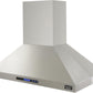 Kucht 48-Inch Island Mounted Range Hood 900CFM in Stainless Steel KRH4812IS