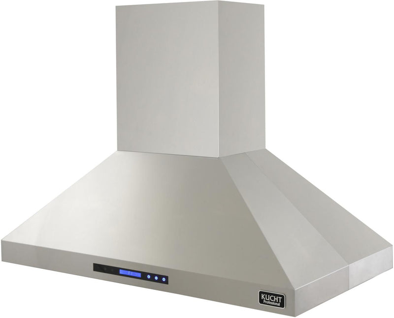 Kucht 48-Inch Island Mounted Range Hood 900CFM in Stainless Steel KRH4812IS