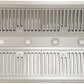 Kucht 48-Inch Island Mounted Range Hood 900CFM in Stainless Steel KRH4812IS