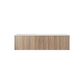 Laviva Legno 54" Weathered Grey Bathroom Vanity with Matte White VIVA Stone Solid Surface Countertop 313LGN-54WG-MW