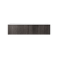 Laviva Legno 60" Carbon Oak Double Sink Bathroom Vanity with Matte White VIVA Stone Solid Surface Countertop 313LGN-60DCR-MW