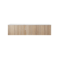 Laviva Legno 60" Weathered Grey Single Sink Bathroom Vanity with Matte White VIVA Stone Solid Surface Countertop 313LGN-60CWG-MW