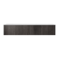 Laviva Legno 72" Carbon Oak Double Sink Bathroom Vanity with Matte White VIVA Stone Solid Surface Countertop 313LGN-72DCR-MW