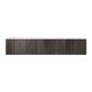 Laviva Legno 72" Carbon Oak Single Sink Bathroom Vanity with Matte White VIVA Stone Solid Surface Countertop 313LGN-72CCR-MW