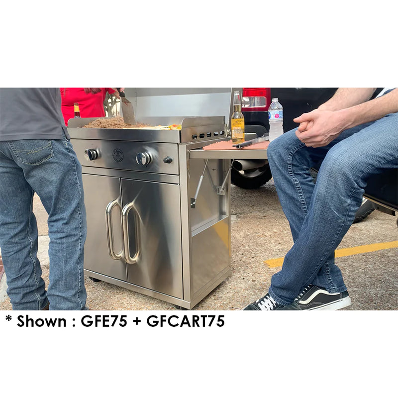 Le Griddle Freestanding Cart for The Grand Texan Griddle - GFCART160