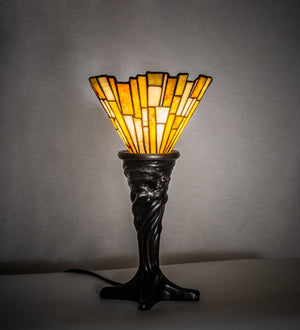 Meyda 16" High Delta Jadestone Mini Lamp- 244880